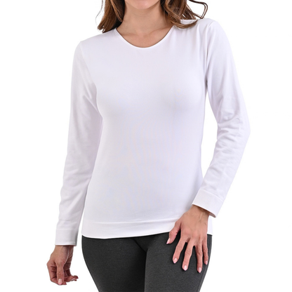 Camiseta afelpada de cuello redondo María Íntima, modelo 420, foto 3