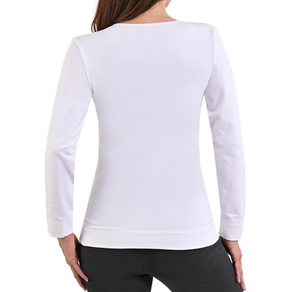Camiseta afelpada de cuello redondo María Íntima, modelo 420, foto 4
