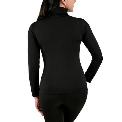 Camiseta afelpada de cuello de tortuga María Íntima, modelo 421, foto 2