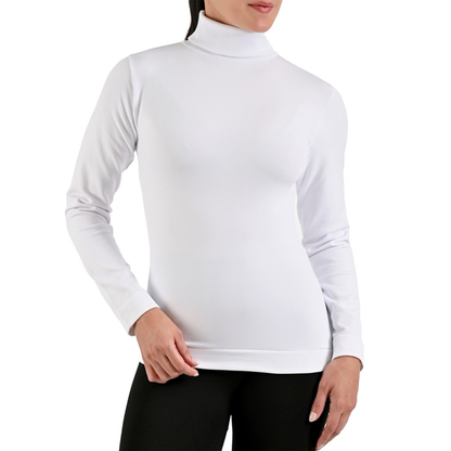 Camiseta afelpada de cuello de tortuga María Íntima, modelo 421, foto 3