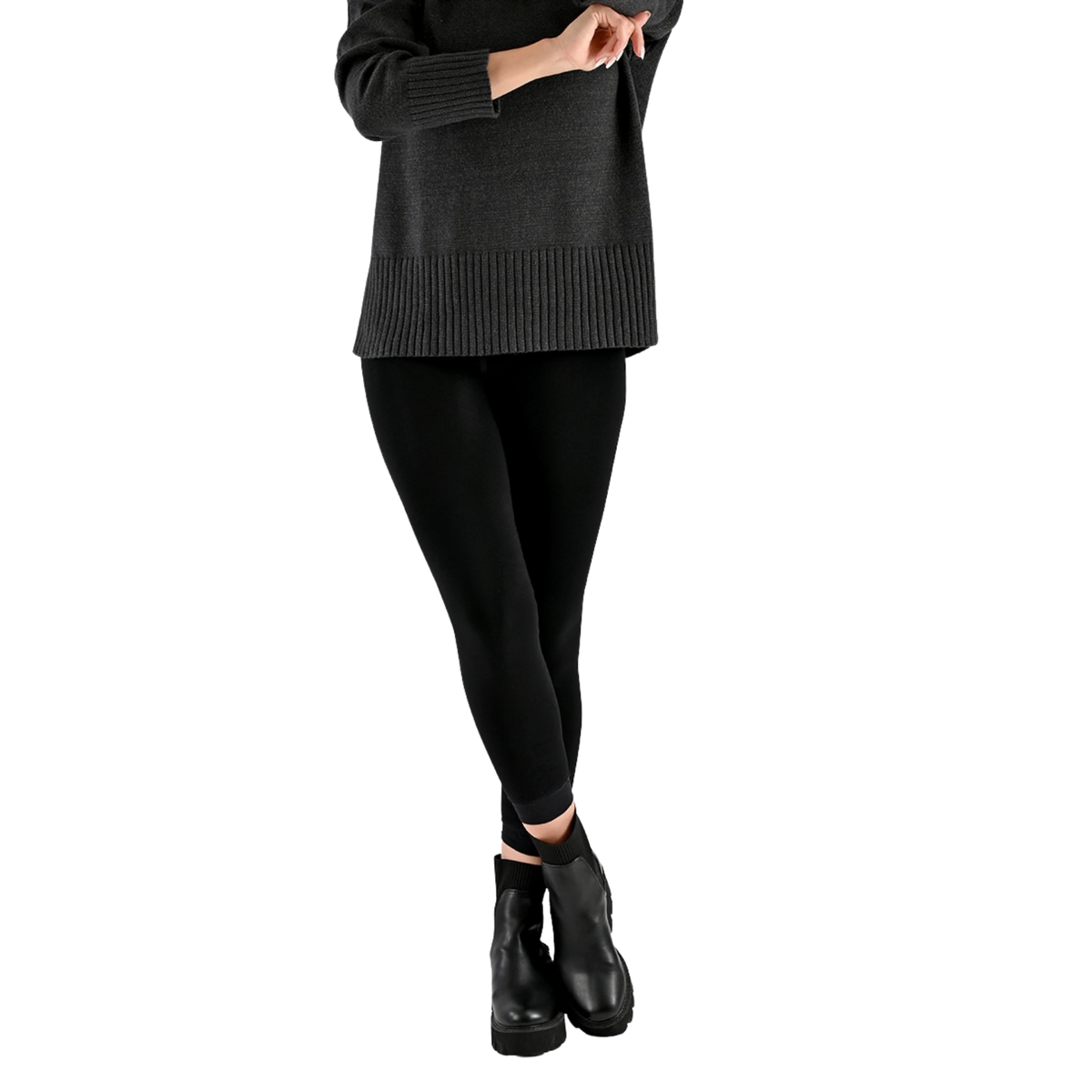 Leggings extra afelpados blackout María Íntima, modelo 450, foto 1