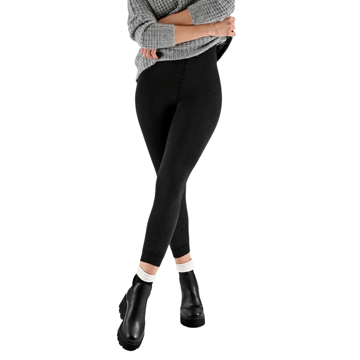 Leggings extra afelpados blackout María Íntima, modelo 450, foto 4