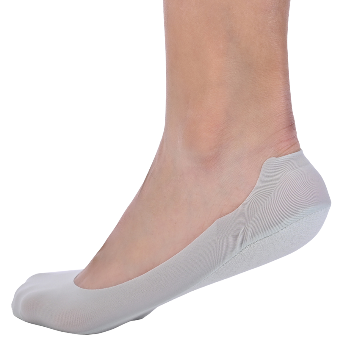 Protectopies de microfibra con suela de algodón, 2 pares en Menta