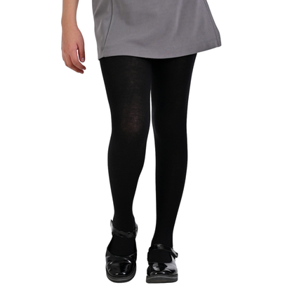 Mallas de acrilán para niña en Negro