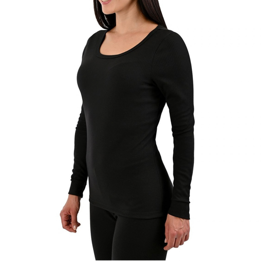 Camiseta térmica rib de cuello redondo María Íntima, modelo H6200, foto 1