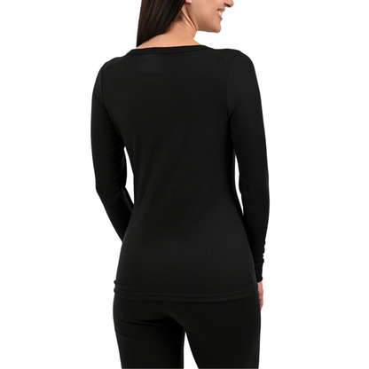 Camiseta térmica rib de cuello redondo María Íntima, modelo H6200, foto 2