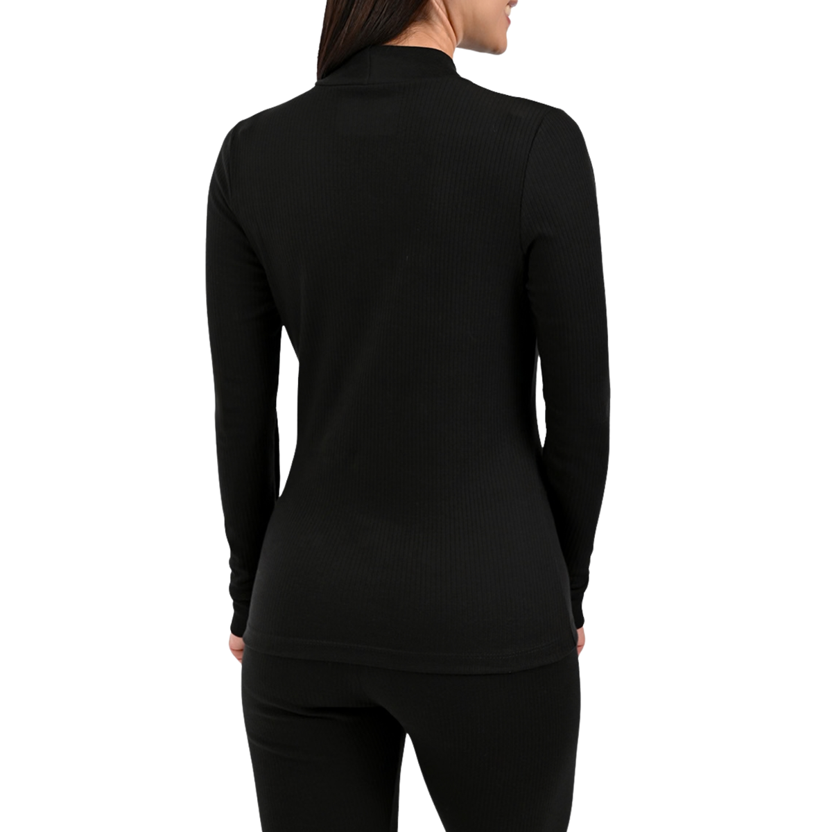 Camiseta térmica rib de cuello alto María Íntima, modelo H6201, foto 2