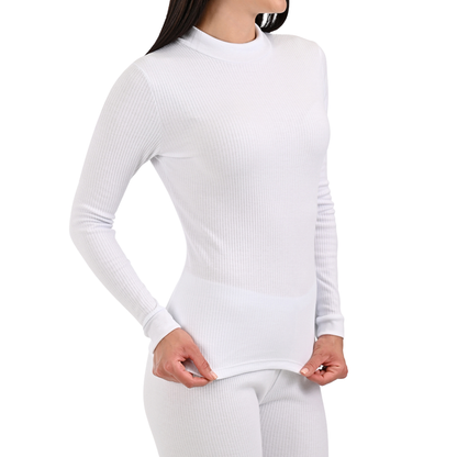 Camiseta térmica rib de cuello alto María Íntima, modelo H6201, foto 3
