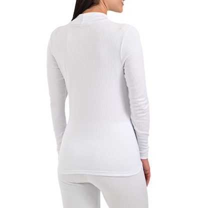 Camiseta térmica rib de cuello alto María Íntima, modelo H6201, foto 4