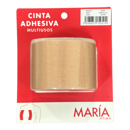 Empaque original de la cinta adhesiva lift multiusos María Íntima 8096