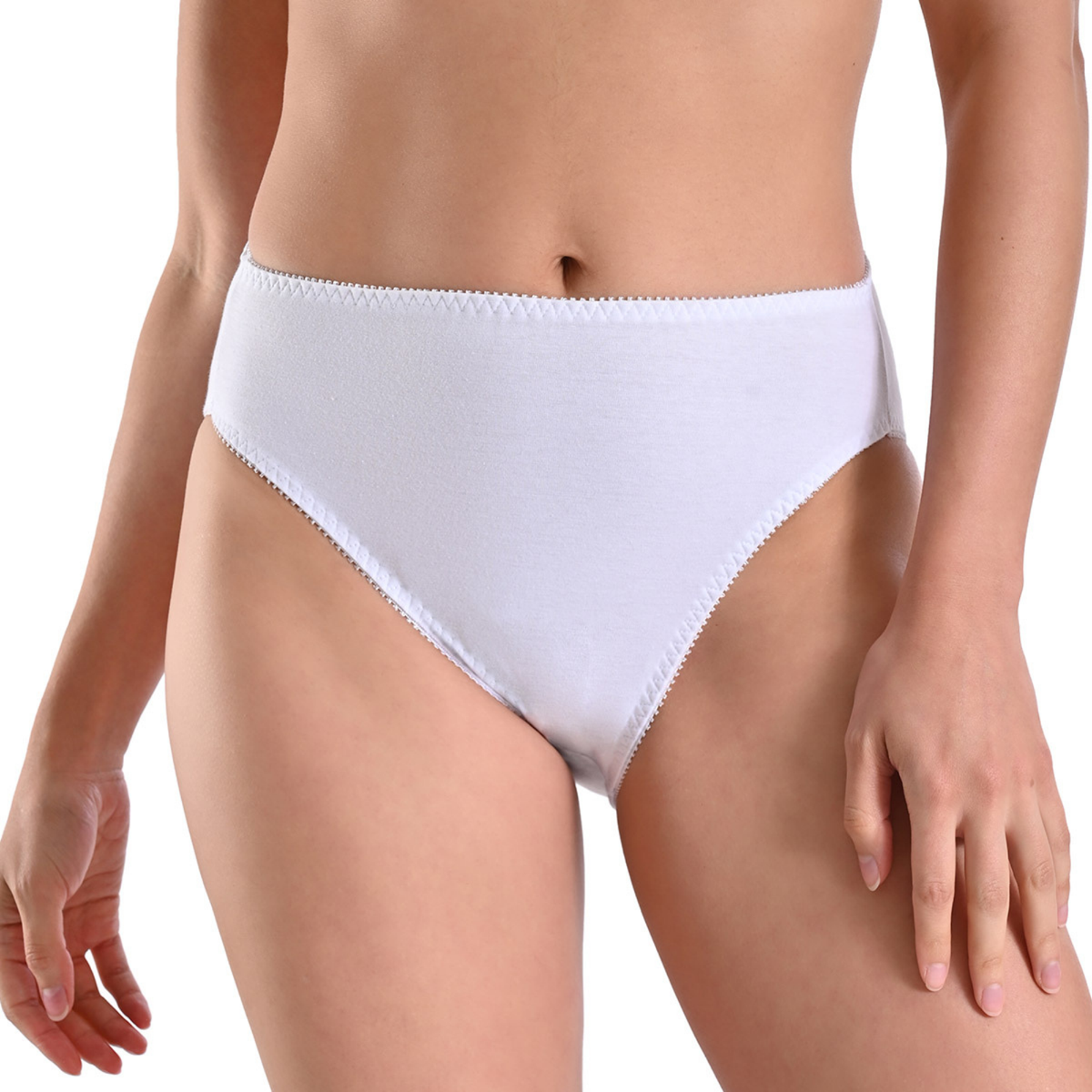 Panty de algodón y lycra corte francés sin refuerzo María Íntima, modelo 3000, foto 1
