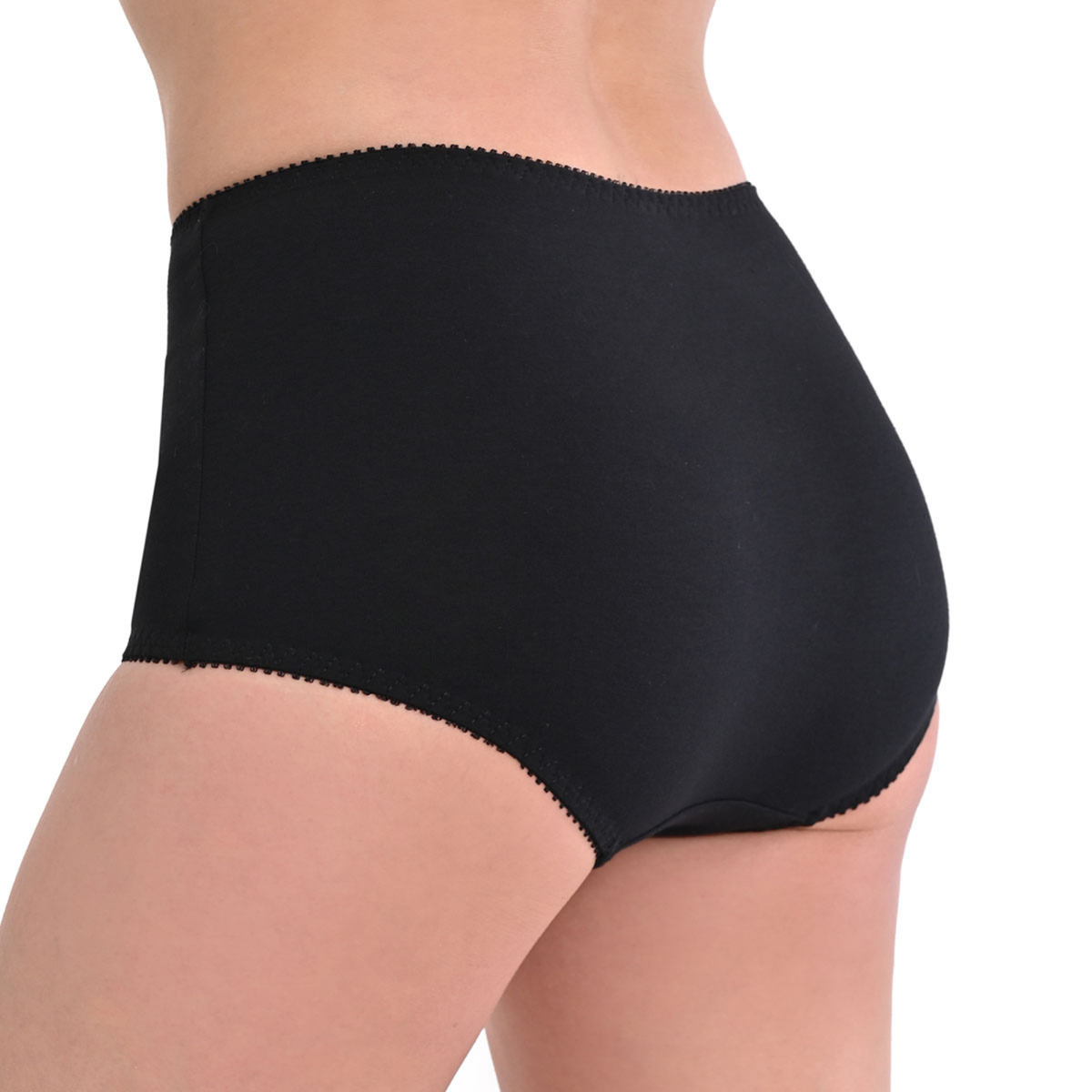 Panty de algodón y lycra cobertura completa con refuerzo María Íntima, modelo 3001, foto 6