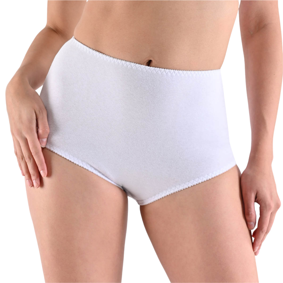 Panty de algodón y lycra cobertura completa sin refuerzo María Íntima, modelo 3002, foto 1