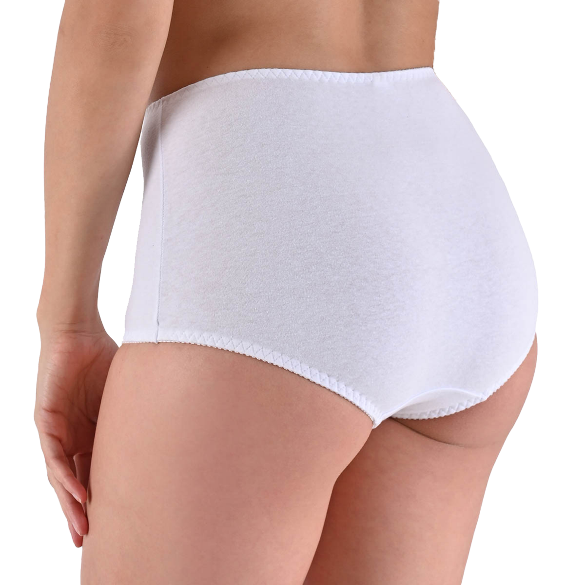 Panty de algodón y lycra cobertura completa sin refuerzo María Íntima, modelo 3002, foto 2