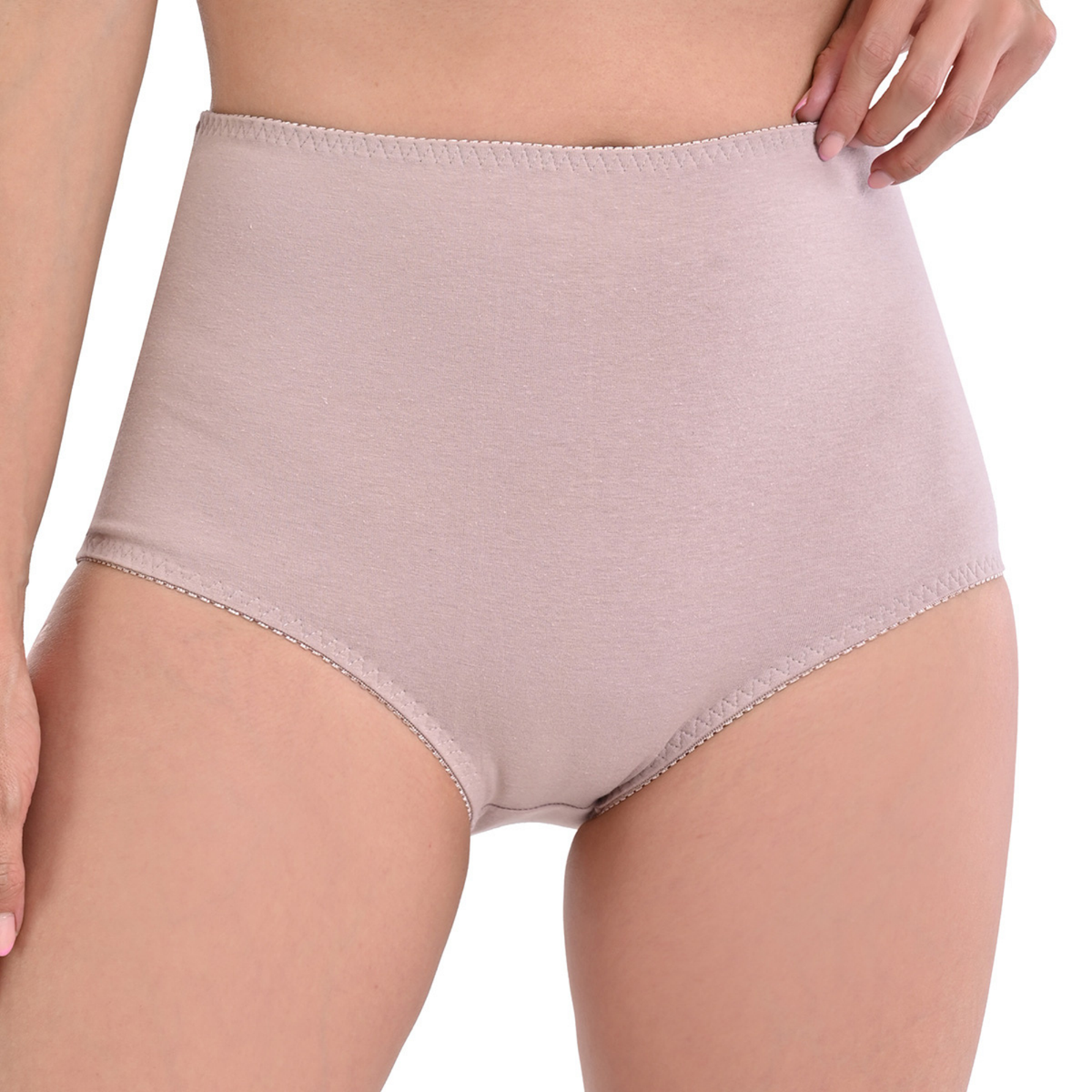 Panty de algodón y lycra cobertura completa sin refuerzo María Íntima, modelo 3002, foto 3