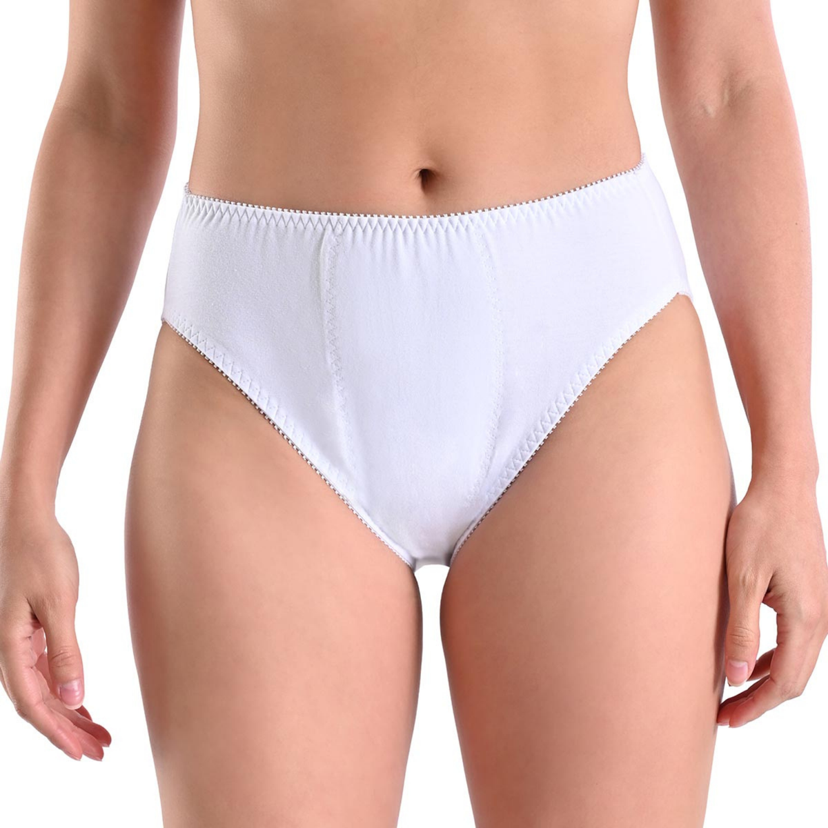 Panty de algodón y lycra corte francés con refuerzo María Íntima, modelo 3003, foto 3