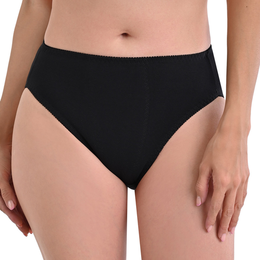 Panty de algodón y lycra corte francés con refuerzo María Íntima, modelo 3003, foto 5