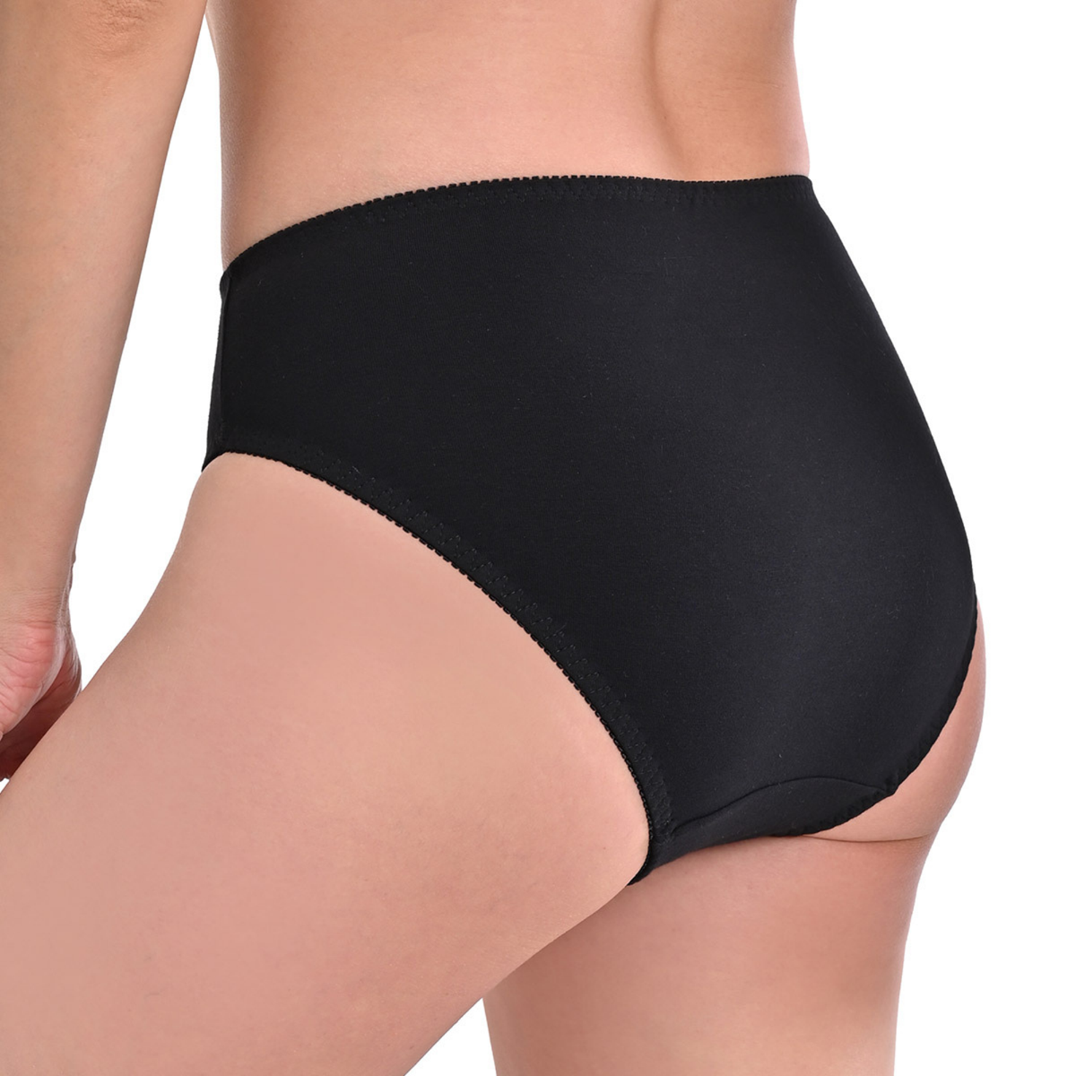 Panty de algodón y lycra corte francés con refuerzo María Íntima, modelo 3003, foto 6
