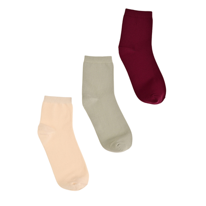 Calcetines lisos, 3 pares María Íntima, modelo BA6205, foto 1