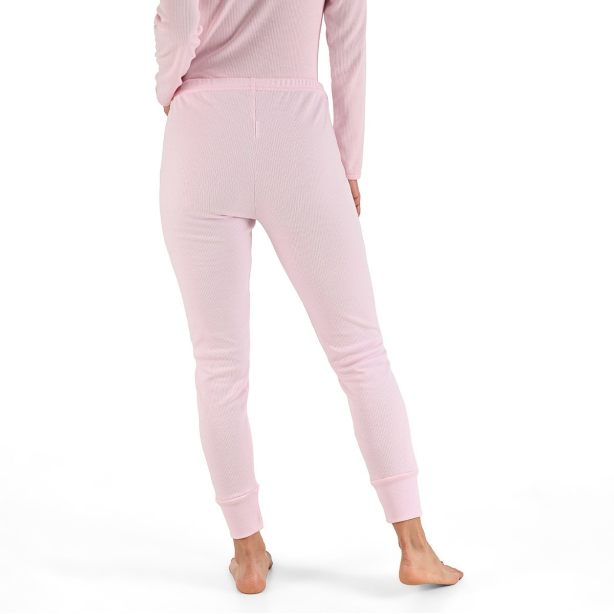 Pantalón térmico interlock en Rosa